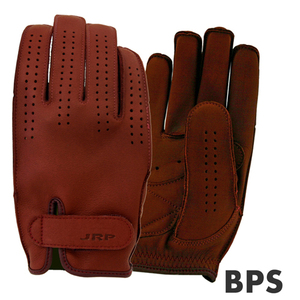 JRP BPS 3 season Short leather glove wine M size made in Japan new goods unused 