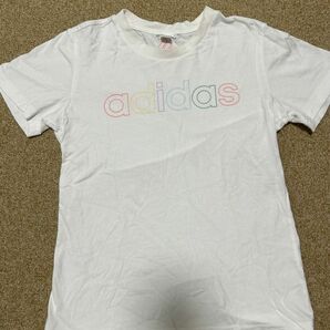 adidas Tシャツ 半袖　S 白