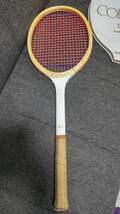 中古　木製テニスラケット　ビンテージ　ミズノ　BLACLJACK collece　昭和レトロ　　_画像1