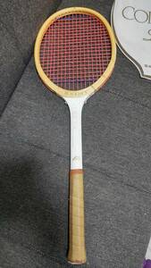  used wooden tennis racket Vintage Mizuno BLACLJACK collece Showa Retro 