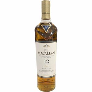 南店23-2014【未開栓】ザ マッカラン 12年 ダブルカスク ハイランドシングルモルト 700ml 40% THE MACCALAN DOUBLE CASK SINGLE MALT