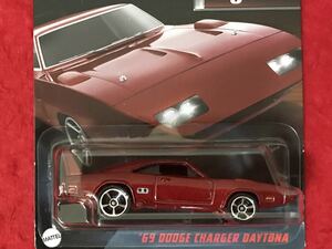 ラス1 ヤマダ電機限定 ホットウィール ’69 DODGE CHARGER DAYTONA 赤M HotWheels ダッジ チャージャー デイトナ ワイルドスピード 未開封