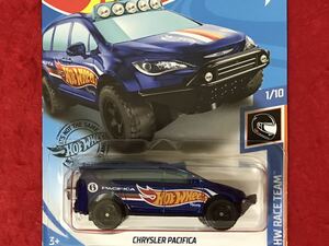 即決 ホットウィール CHRYSLER PACIFICA 青 HotWheels クライスラー パシフィカ HW RACE TEAM レースチーム 未開封