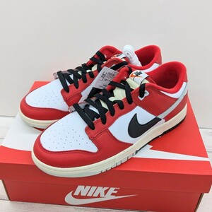 ∀ 未使用品 NIKE DUNK LOW CHICAGO SPLIT DZ2536-600 UNIVERSITY RED ナイキ ダンク ロー シカゴ スプリット ユニバーシティ レッド