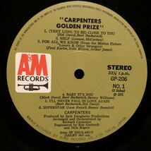 Carpenters / Carpenters Golden Prize_画像2