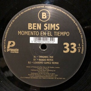 Ben Sims / Momento En El Tiempo