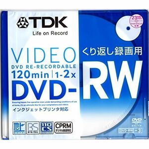 DRW120DPWA1A-D TDK DVD-RW repetition video recording for CPRM correspondence 