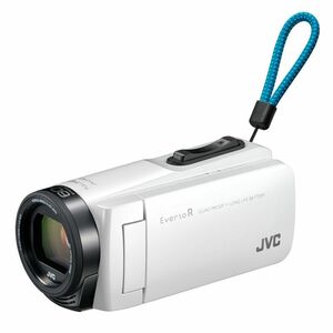 JVCKENWOOD JVC ビデオカメラ Everio R 防水 防塵 32GB シャインホワイト GZ-R470-W