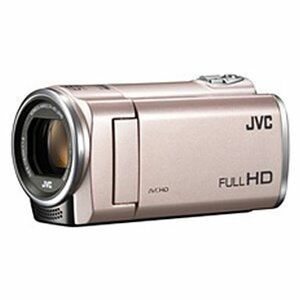 JVC SD対応 8GBメモリー内蔵フルハイビジョンビデオカメラ（ピンクゴールド） GZ-E150-N