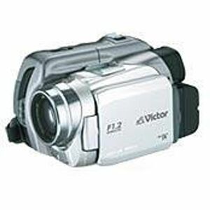 JVCケンウッド ビクター 液晶付デジタルビデオカメラ ホワイト GR-DF590-W