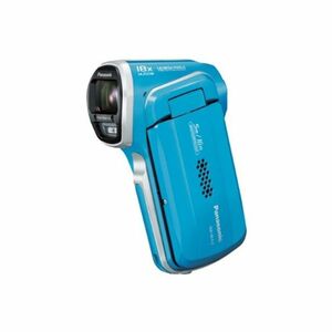 パナソニック デジタルムービーカメラ 防水仕様 ブルー HX-WA3-A