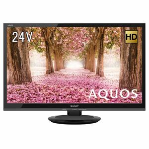 シャープ ハイビジョン 液晶テレビ 外付けHDD対応 AQUOS 24V型 2T-C24AC2