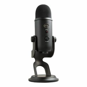 ロジクール G Blue Yeti BM400BK USB ゲーミングマイク コンデンサーマイク PC Mac PS5 PS4 ブラックアウ