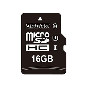 アドテック microSDHCカード 16GB Class10 SD変換Adapter付 AD-MRHAM16G/10