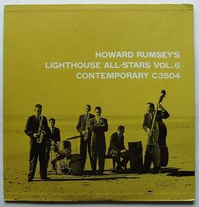 ◆ HOWARD RUMSEY's Lighthouse All-Stars Vol.6 ◆ Contemporary C3504 (yellow:dg:D1) ◆