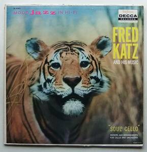 ◆ FRED KATZ / Soul Cello ◆ Decca DL 9202 (red:dg) ◆