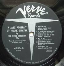 ◆ OSCAR PETERSON / A Jazz Portrait of Frank Sinatra ◆ Verve V-8334 (MGM) ◆_画像4
