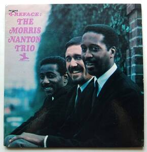 ◆ MORRIS NANTON Trio / Preface ◆ Prestige PR 7345 (blue:VAN GELDER) ◆