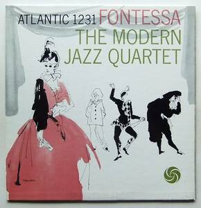 ◆ MODERN JAZZ QUARTET / Fontessa ◆ Atlantic 1231 (black:dg) ◆