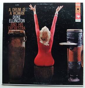 ◆ DUKE ELLINGTON / A Drum Is a Woman ◆ Columbia CL 951 (6eye:dg) ◆