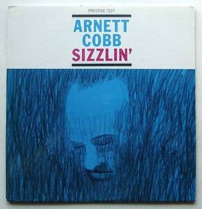 ◆ ARNETT COBB / Sizzilin' ◆ Prestige PRLP 7227 (yellow:NJ:VAN GELDER) ◆