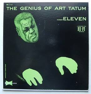 ◆ The Genius of ART TATUM Number Eleven ◆ Clef MG C-712 (black:dg) ◆