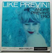 ◆ ANDRE PREVIN Trio / Like Previn! ◆ Contemporary M3575 (yellow:dg) ◆ V_画像1