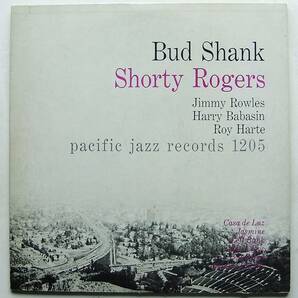 ◆ BUD SHANK Quintet / BUD SHANK & BILL PERKINS Quintet ◆ Pacific Jazz PJ-1205 (black:dg) ◆の画像1