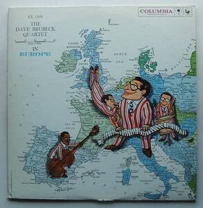 ◆ DAVE BRUBECK Quartet / In Europe ◆ Columbia CL 1168 (6eye:dg) ◆