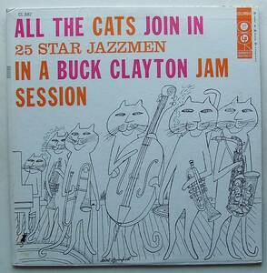 ◆ BUCK CLAYTON Jam Session / All The Cats Join In ◆ Columbia CL 882 (6eye:dg) ◆