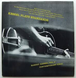 ◆ BARNEY KESSEL / Kessel Plays Standards ◆ Contemporary C3512 (yellow:dg) ◆ W