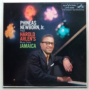 ◆ PHINEAS NEWBORN, Jr. / Jamaica ◆ RCA Victor LPM-1589 (dog:dg) ◆ V