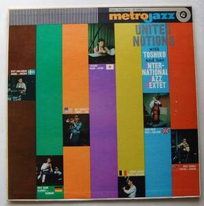 ◆ 秋吉敏子 / United Notions with TOSHIKO and Her International Jazz Sextet ◆ Metro Jazz E 1001 (red:dg) ◆