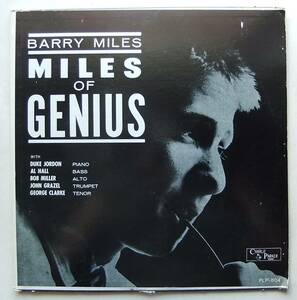 ◆ BARRY MILES / Miles of Genius ◆ Charlie Parker PLP-804 ◆