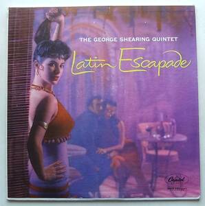 ◆ GEORGE SHEARING Quintet / Latin Escapade ◆ Capitol T 737 (color) ◆ W