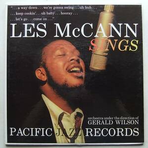 ◆ LES McCANN Sings ◆ Pacific Jazz PJ-31 (black:dg)◆