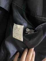 ウール シングルボタン スーツ (メンズ) ジャケット　毛100　ネイビー　紺　　94-82-175　94　A6_画像5