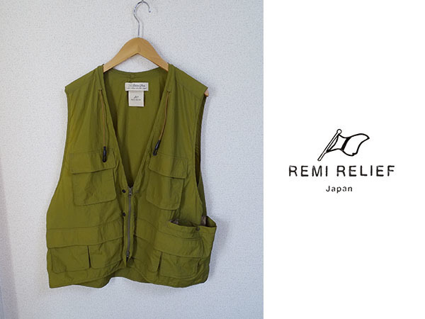 ★送料無料匿名発送★REMI RELIEF★レミレリーフ★ベスト