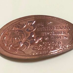 ヴィンテージ Disney SEA 3周年　スーベニアメダル　2004 ディズニー　ミッキー