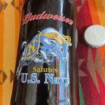 希少品！特大BIGビール瓶　バドワイザーBudweiser&米海軍NAVY アメリカヴィンテージ　USAミリタリー雑貨/カリフォルニアアドバタイジング_画像6