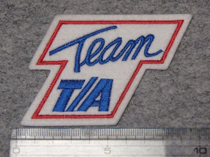 【新品】TEAM　T/A　ワッペン