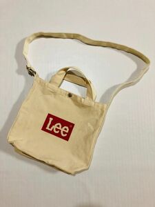 LEE 2wayバッグ　 トートバッグ　斜め掛け　ショルダーバッグ