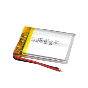 充電式 Li-Poバッテリー 803040 3.7Vボルト 1000mAh リポ ポリマーリチウム電池、保護PCB充電モジュール付き 1個の価格 即納可能の画像2