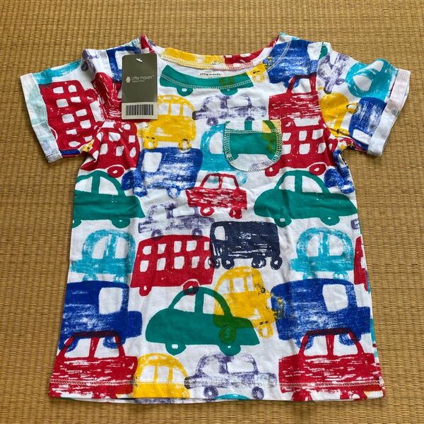 新品●キッズ Tシャツ 100サイズ相当●車 ミニカー little maven