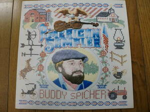 【レコード】BUDDY SPICHER / AN AMERICAN SAMPLER 1976 FLYING FISH RECORDS 　ナッシュビルのフィドル奏者　AREA CODE 615