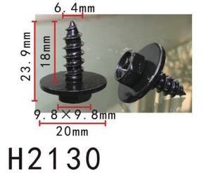 メタル タッピングスクリュー トヨタ系 ネジ径6.4mm 長さ18mm PF-H2130