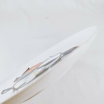 【美品】雅 中皿 花柄 椿 絵皿 陶器 盛皿 和食器 陶磁器 丸皿 プレート 和食器 洋食器 ヴィンテージ アンティーク レトロ_画像6