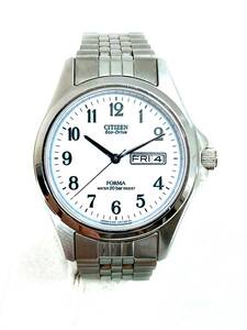 【即決】★CITIZEN シチズン FORMA フォルマ GN-4W-S Eco-Drive エコドライブ 20BAR防水 ホワイト文字盤 稼働品 