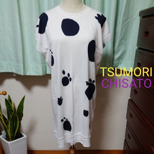 TSUMORI CHISATO(ツモリチサト) サマーニットワンピース(チュニック)