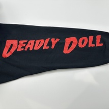 【中古】デッドリー ドール Deadly Doll プリント スウェット プルオーバー フーディ パーカー_画像9